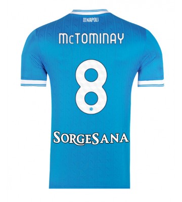 SSC Napoli Scott McTominay #8 Primera Equipación 2025-26 Manga Corta